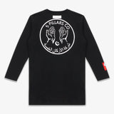 Black Long Sleeve Crewneck Sweatshirt